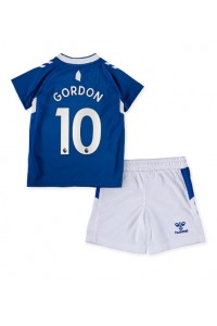 Everton Anthony Gordon #10 Babyklær Hjemme Fotballdrakt til barn 2022-23 Korte ermer (+ Korte bukser)